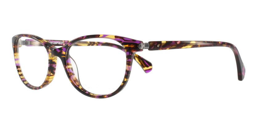 Anson Benson AB1018F902 Eyeglasses - 45 Degree View